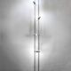 Vintage acrylic glass floor lamp, Italy, 1980s