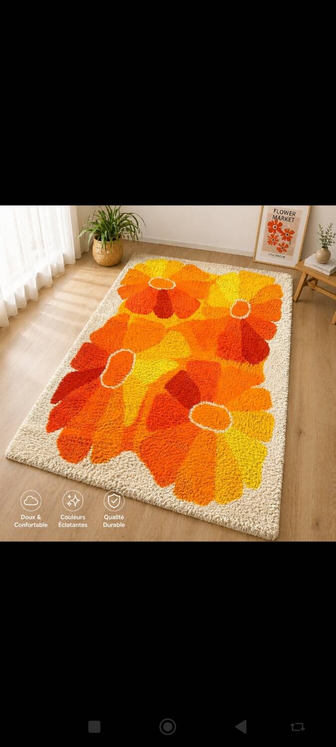 Wool rug signed Desso 150 X 220 cm