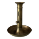 Vintage Adjustable Brass Chamber Candlestick