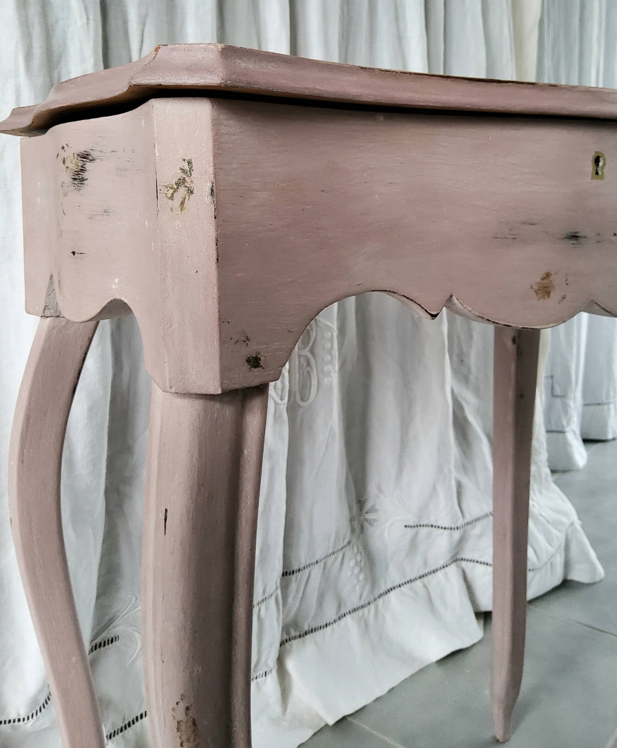 Side table with storage