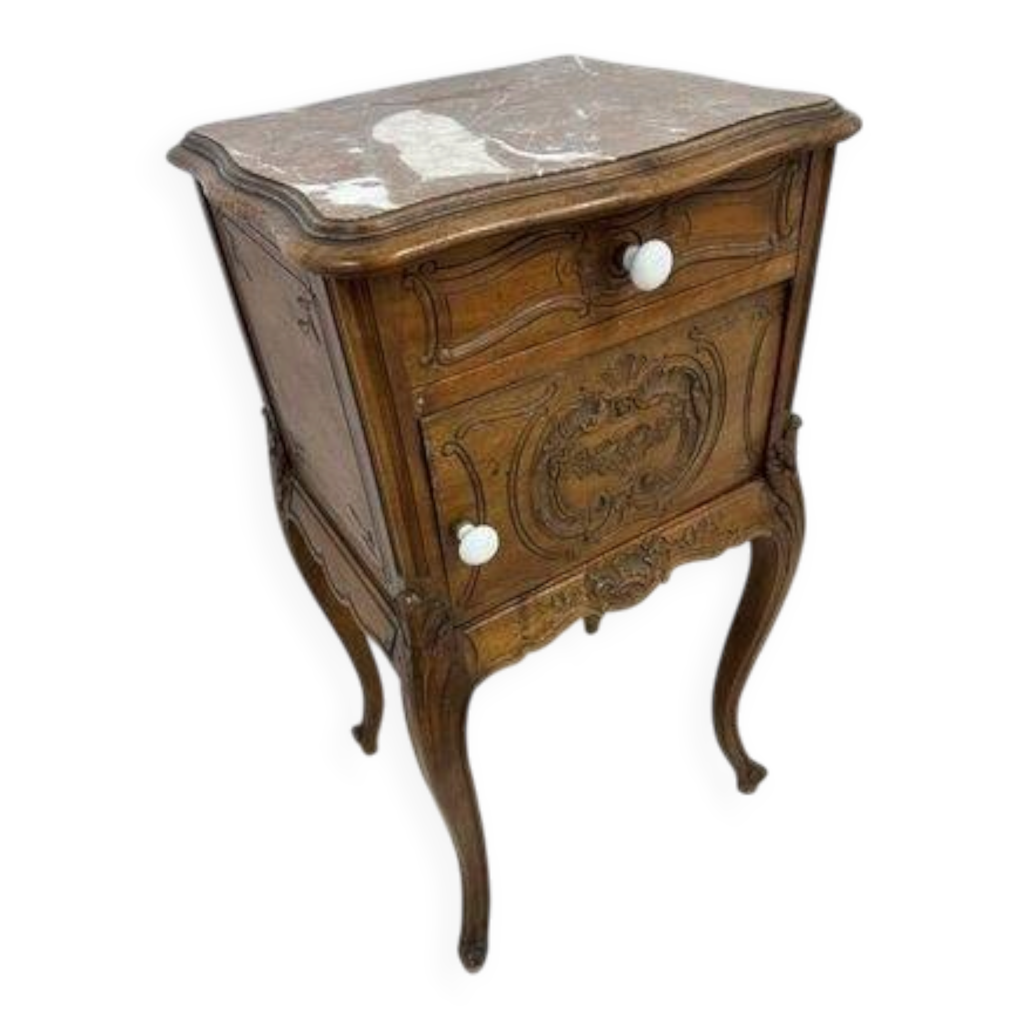 Antique bedside table
