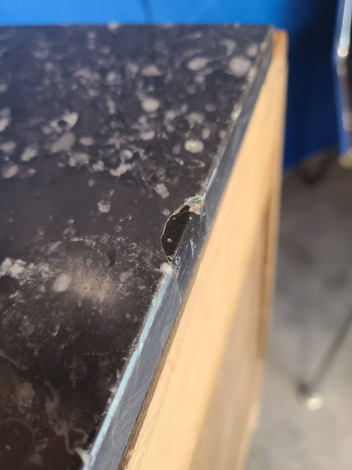 End table, vintage art deco bedside