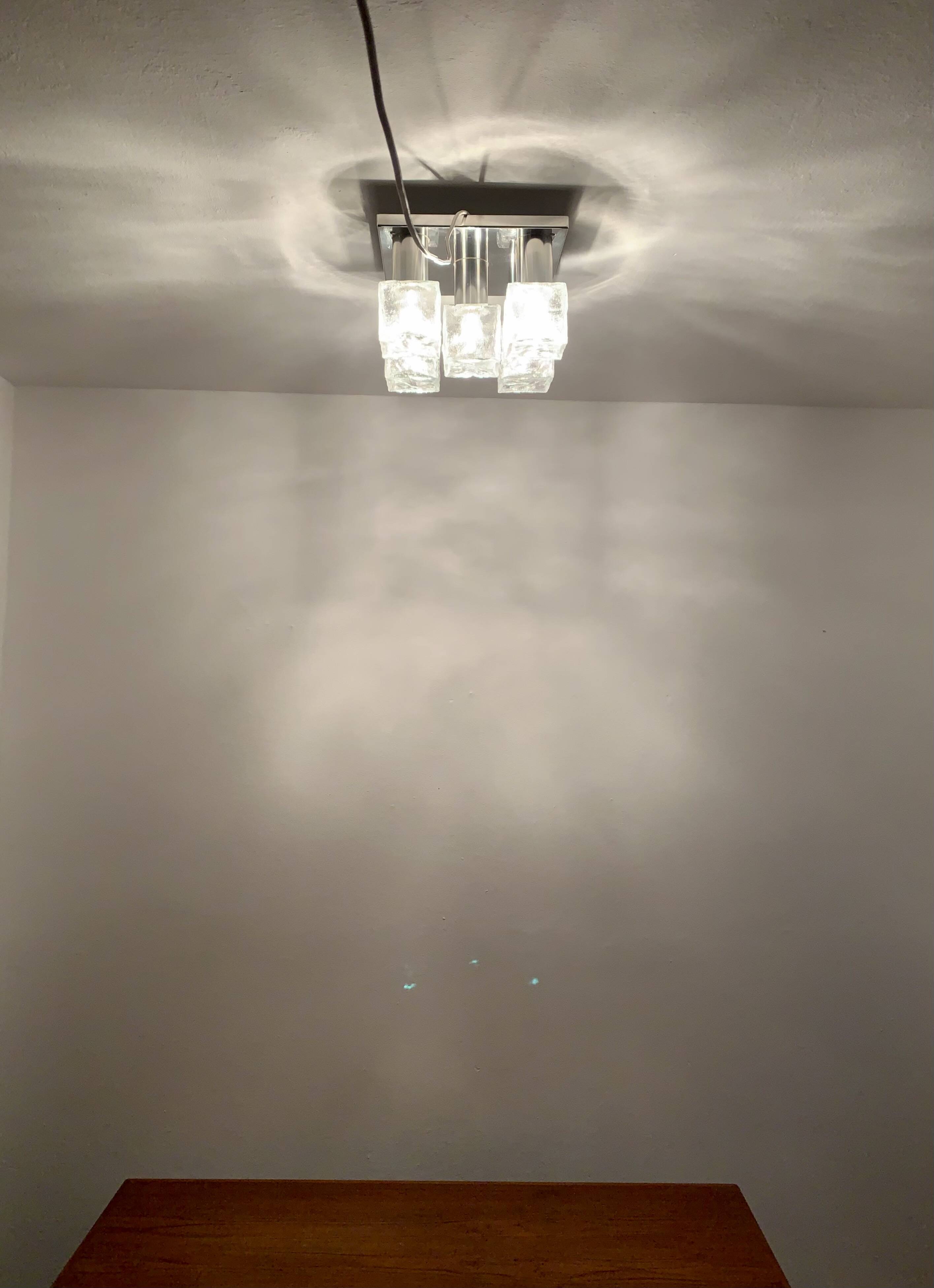 Ice Cube Flush Light by J.T. Kalmar