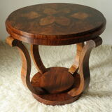Walnut side table