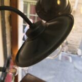 Outdoor gooseneck lamp