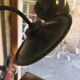 Outdoor gooseneck lamp
