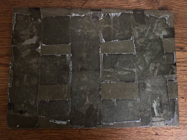 Huile 1950 Paris La Nuit d'Alberto Spadolini