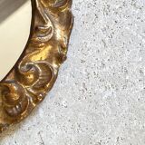 Wooden mirror, 24 cm