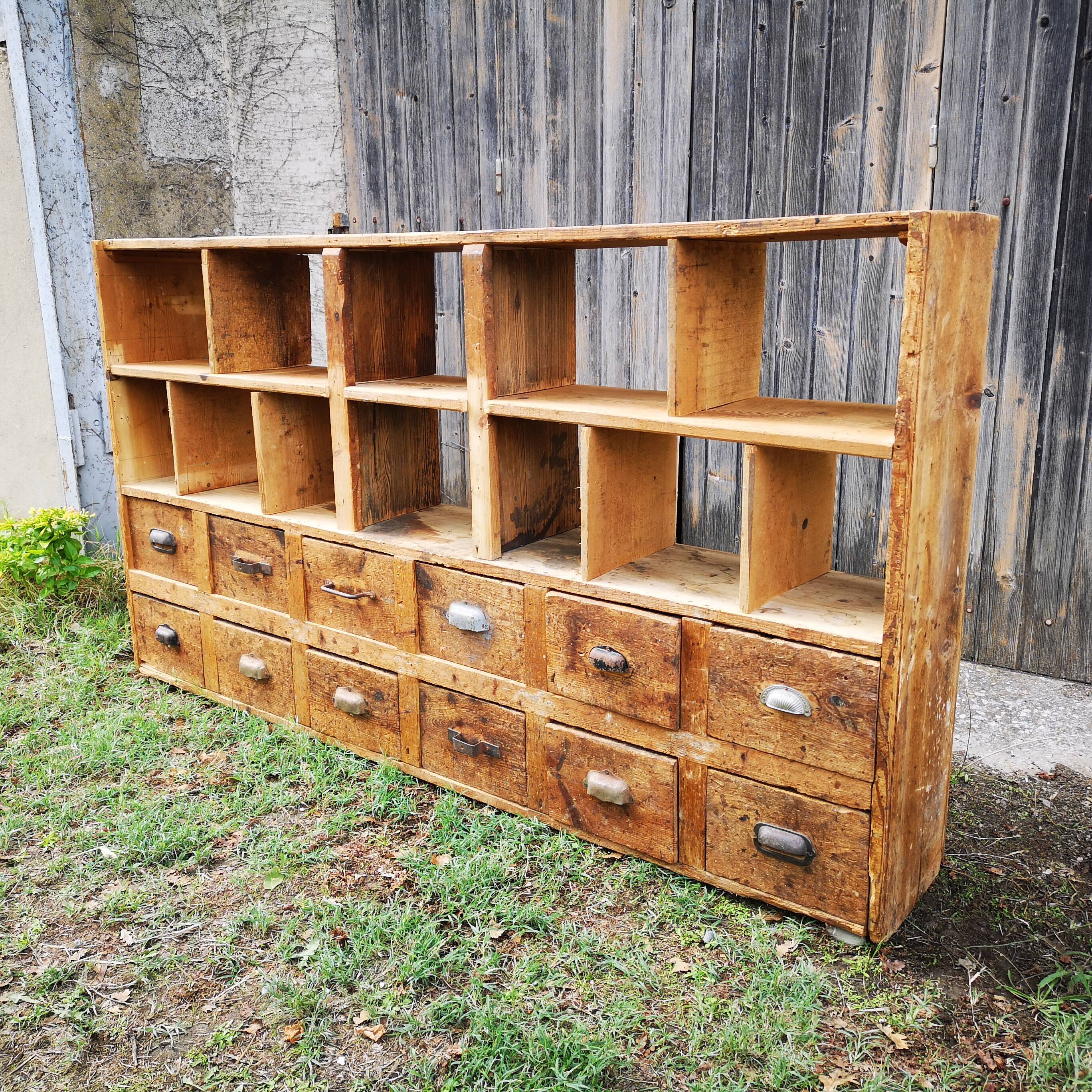 Former workshop locker