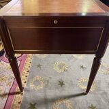 Bureau de style Louis XVI acajou restauré