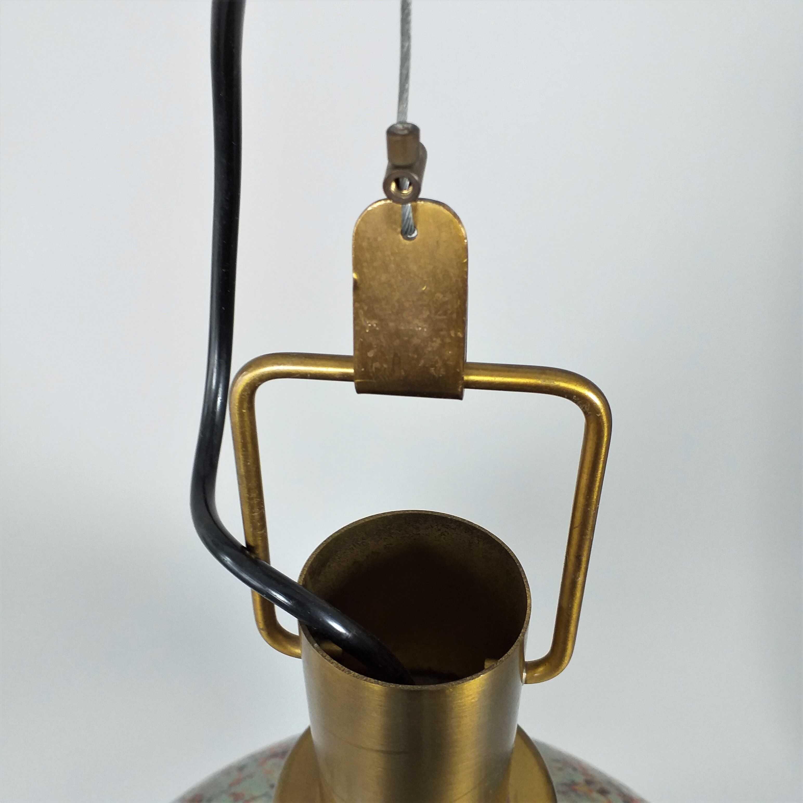 Murano bell pendant light