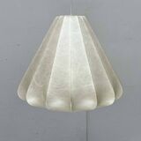 Modern mid-century Cocoon pendant lamp by Friedel Wauer for Goldkant Leuchten, Germany, 1960s.