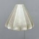 Modern mid-century Cocoon pendant lamp by Friedel Wauer for Goldkant Leuchten, Germany, 1960s.