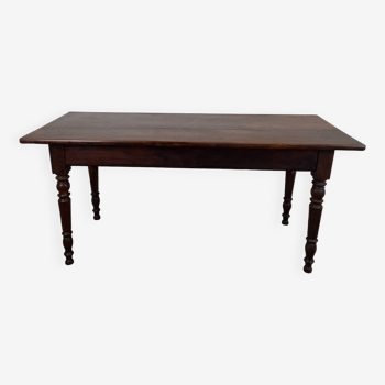 Walnut farm table