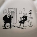 6 assiettes parlantes de Jacques Faizant Pour Saint Amand