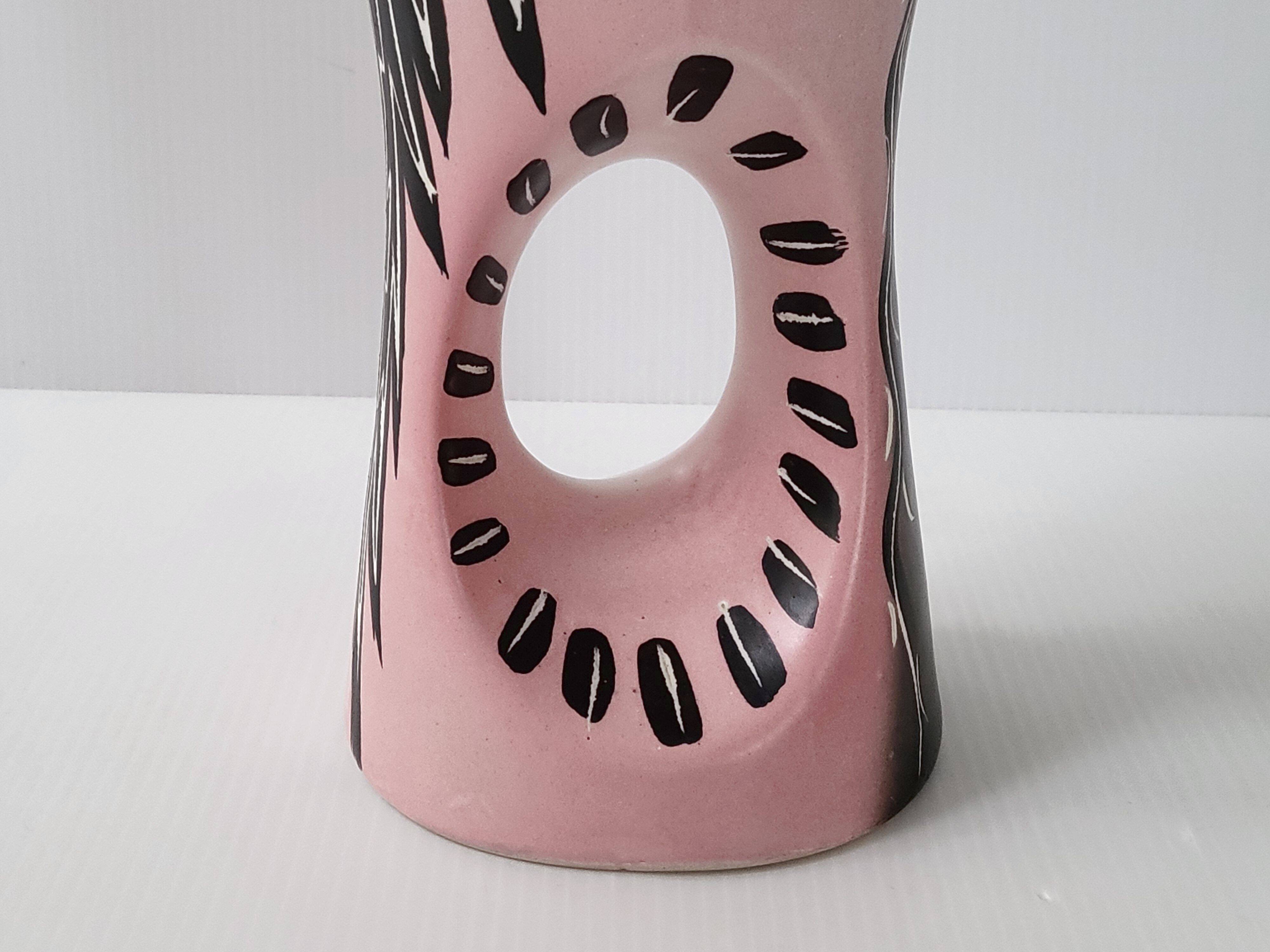 Vintage Vallauris vase by François Ré 1950