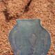 Decorative ceramic vase and cyanotype