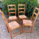 Table et 4 chaises, rallonge