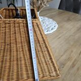 Wicker pendant light