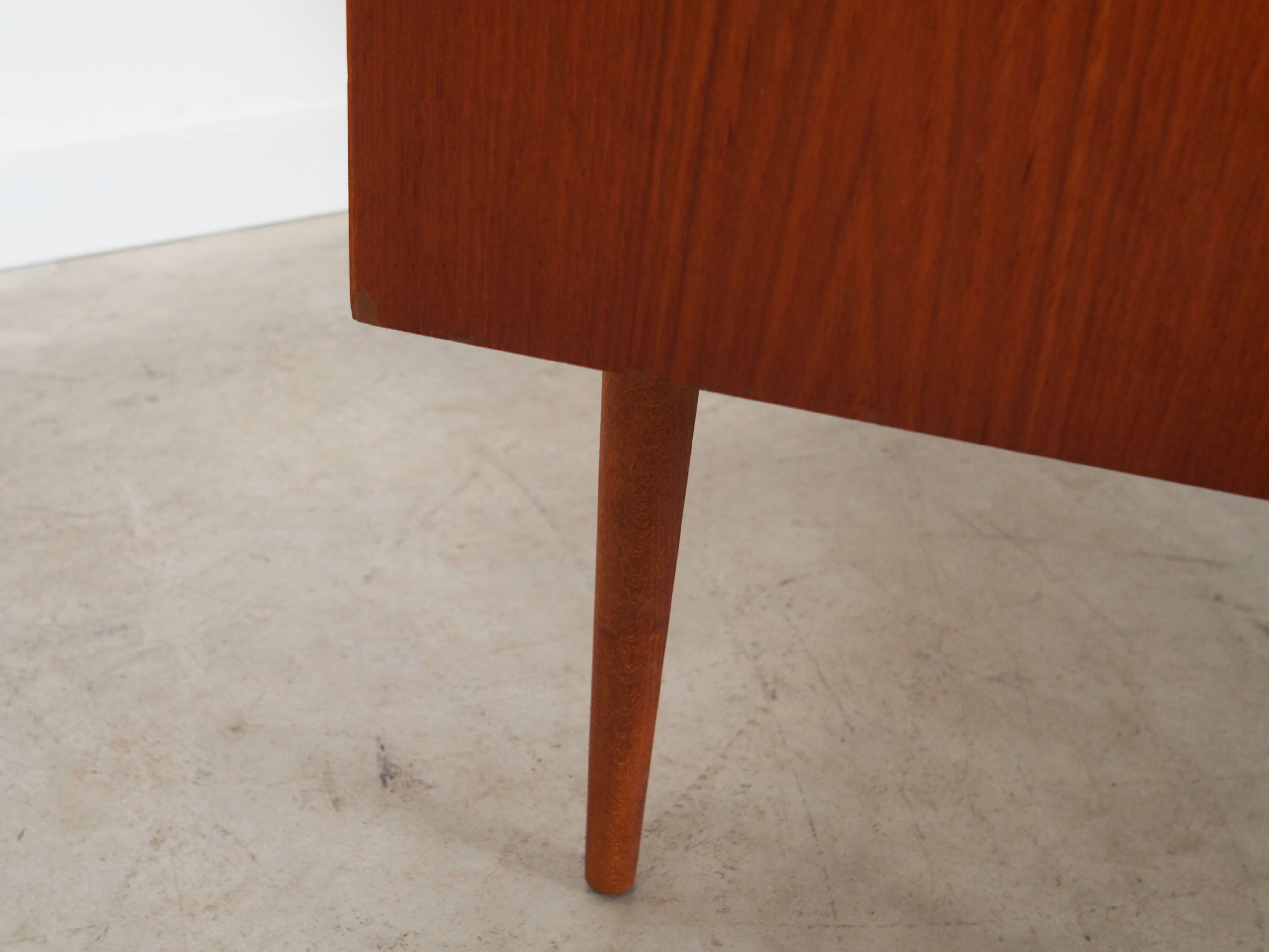 Teak desk, Danish design, 1960s, production: Denmark