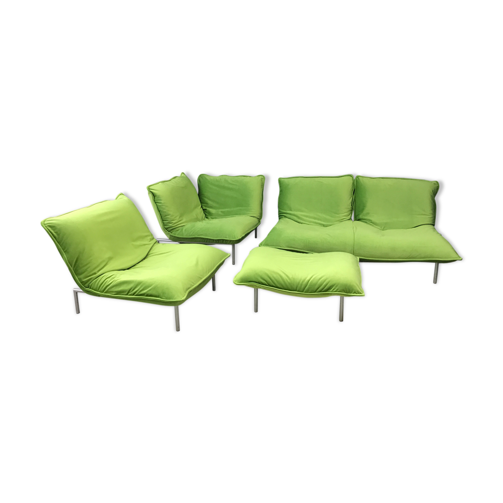 Sold Price: Cinna : Canapé 3 places design vers 1980, structur - April
