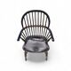 4 x Classic Georgian Bow and Stick Back Windsor Chair / Crinoline stretcher chairs