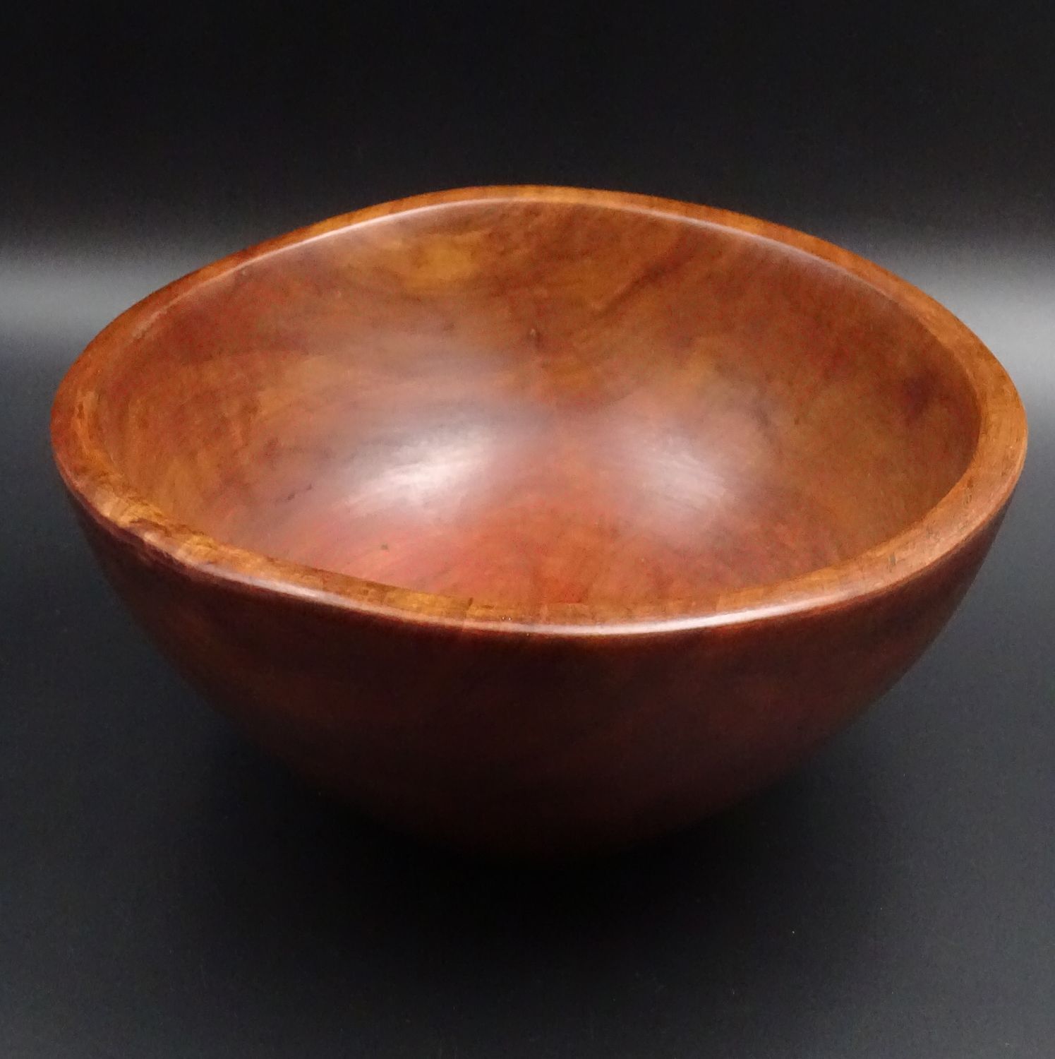 Coupe en bois objet déco et vintage des années 1970