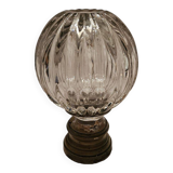 19th Century Crystal and Bronze Stair Ball