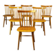 Bistro Chairs from Ton, 1970s, Set of 6