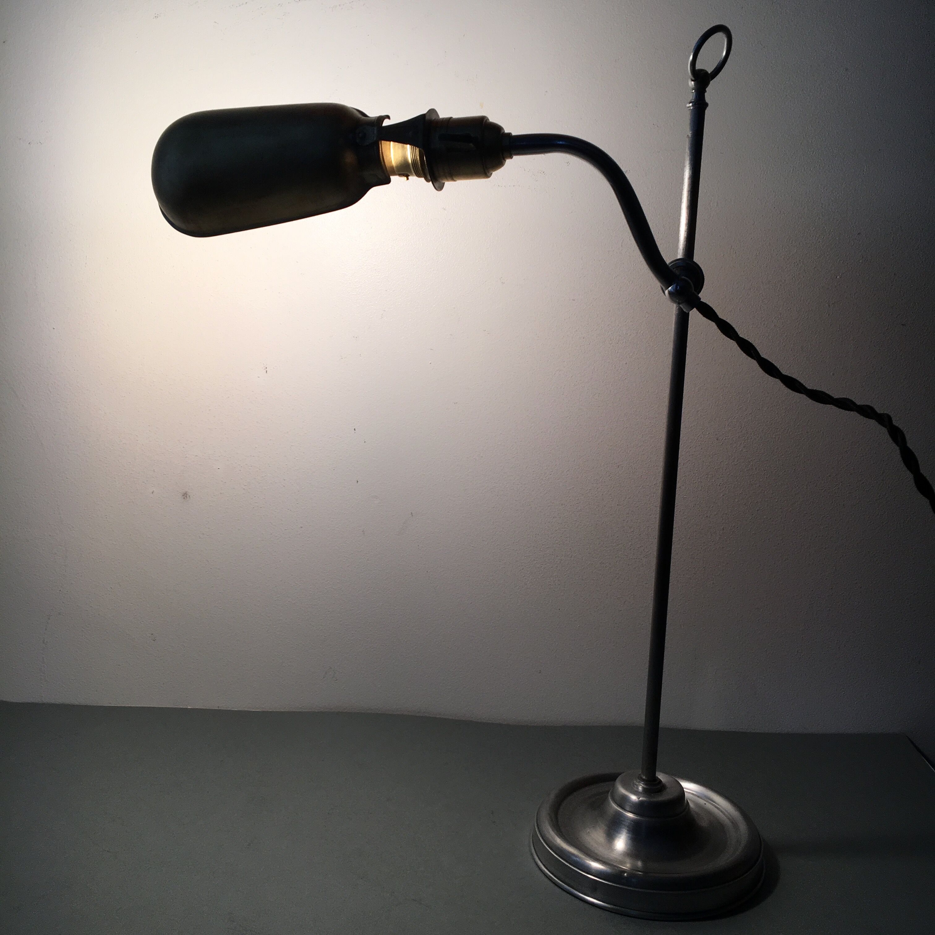 Old jeweler workshop industrial lamp