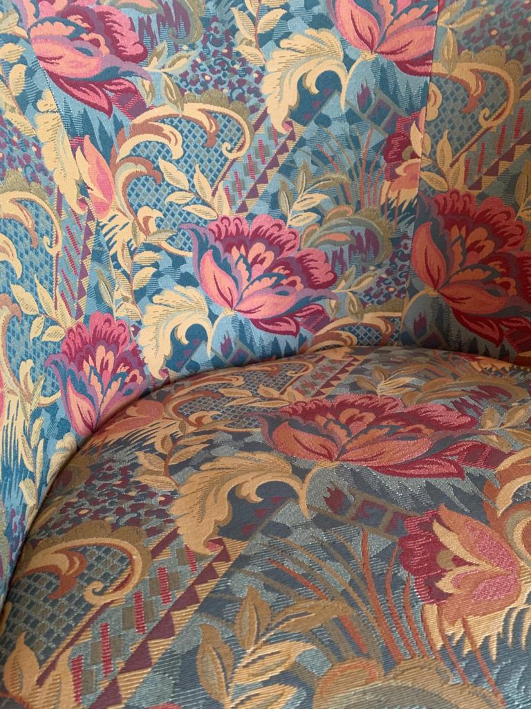 Toad armchair and footrest 1960