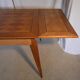 Vintage extendable rectangular table 50s