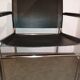 Vintage chrome armchair Klinte Chair by Tord Bjorklund for Ikea 1980
