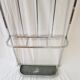 Art deco vestiary coat rack with umbrella holder