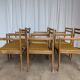 Set of 6 Mid Century STOL Kamnik Armchairs / Yugoslav Vintage Dining Chair