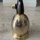 Siphon métal doré Socarb 1965