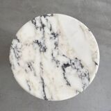 Viola Calacata Marble Side Table