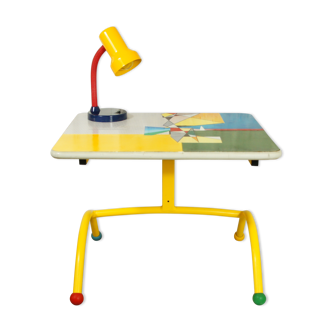 Children's desk & its lamp late 80s