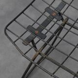 Tabouret Vintage en Fil Métallique par Cees Braakman pour Pastoe, 1960s