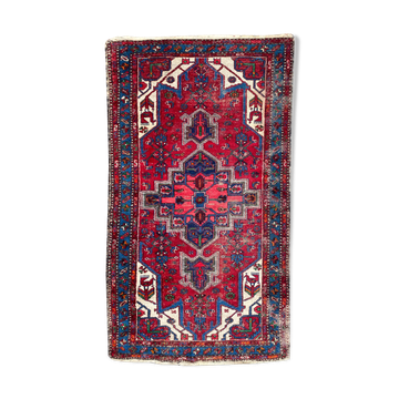 Ancient Persian carpet Hamadan handmade 108x192 cm