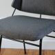 Series of 6 vintage modernist chairs Raphael Raffel, 1950s