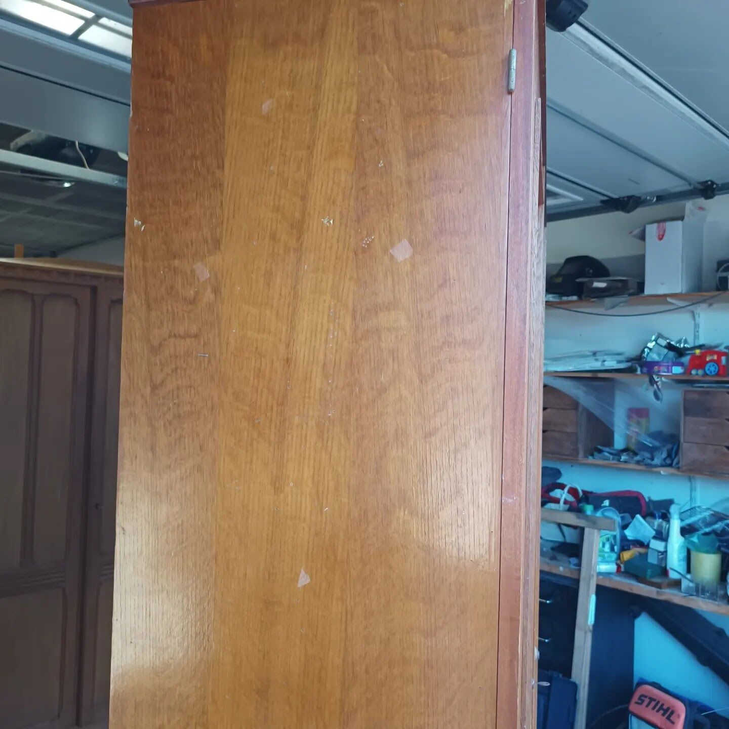 Vintage school cabinet