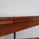Table scandinave extensible vintage