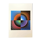 Lithographie de Victor Vasarely, édition limitée numérotée, années 1970 - signée