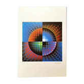 Lithographie de Victor Vasarely, édition limitée numérotée, années 1970 - signée
