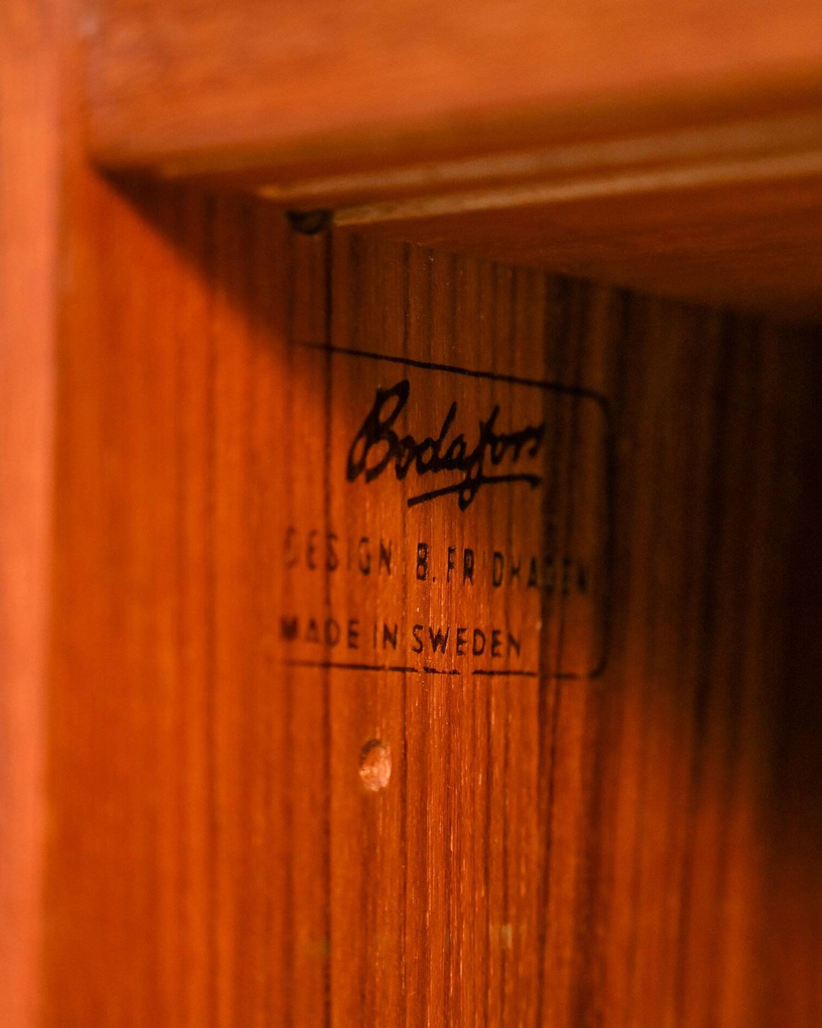 “Bodafors” Bar Cabinet by Erik Wørts, 1960s