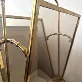 Gold-plated brass magazine rack Maison Baguès