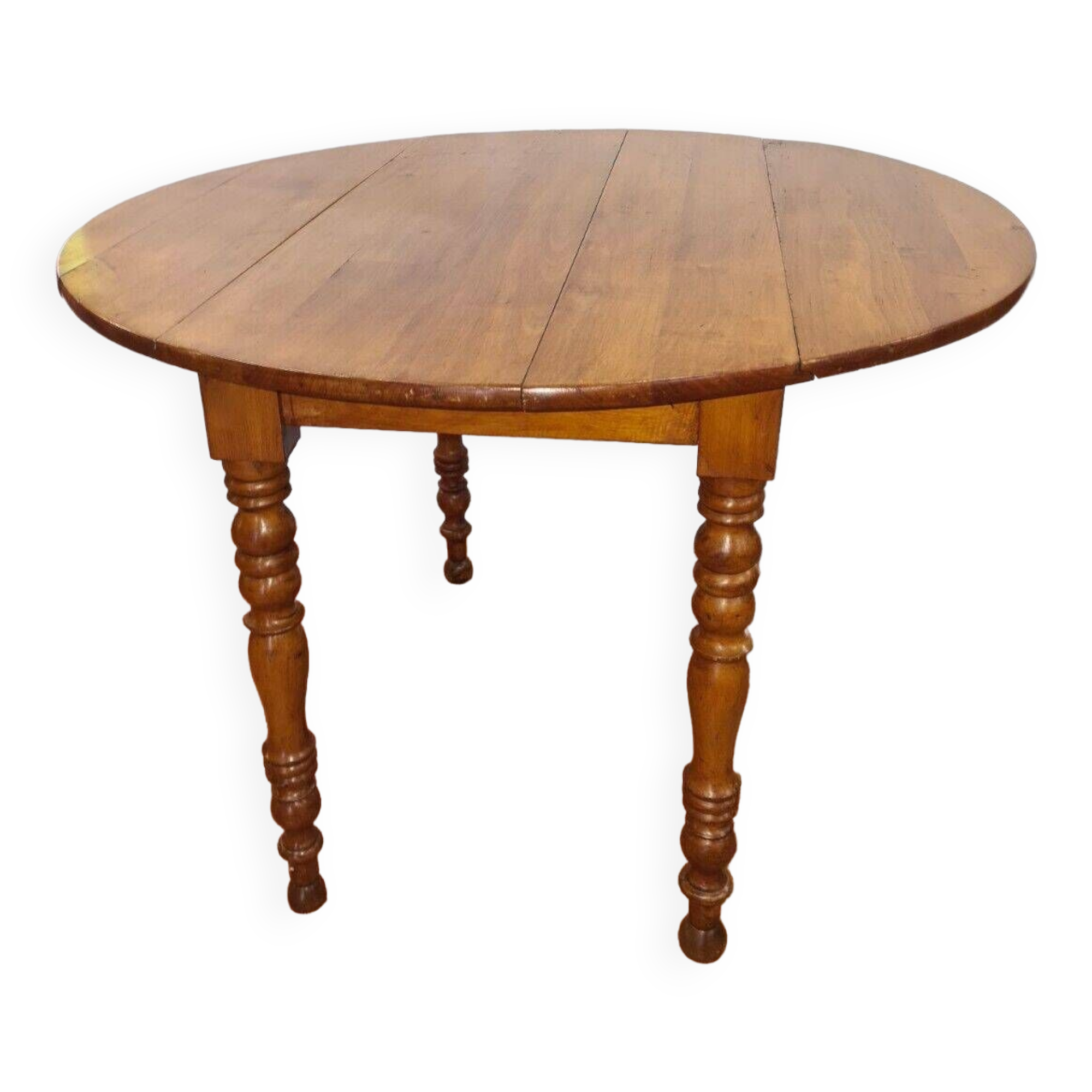 round table 4 feet in cherry wood