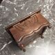 Breton box in chiseled wood - vintage