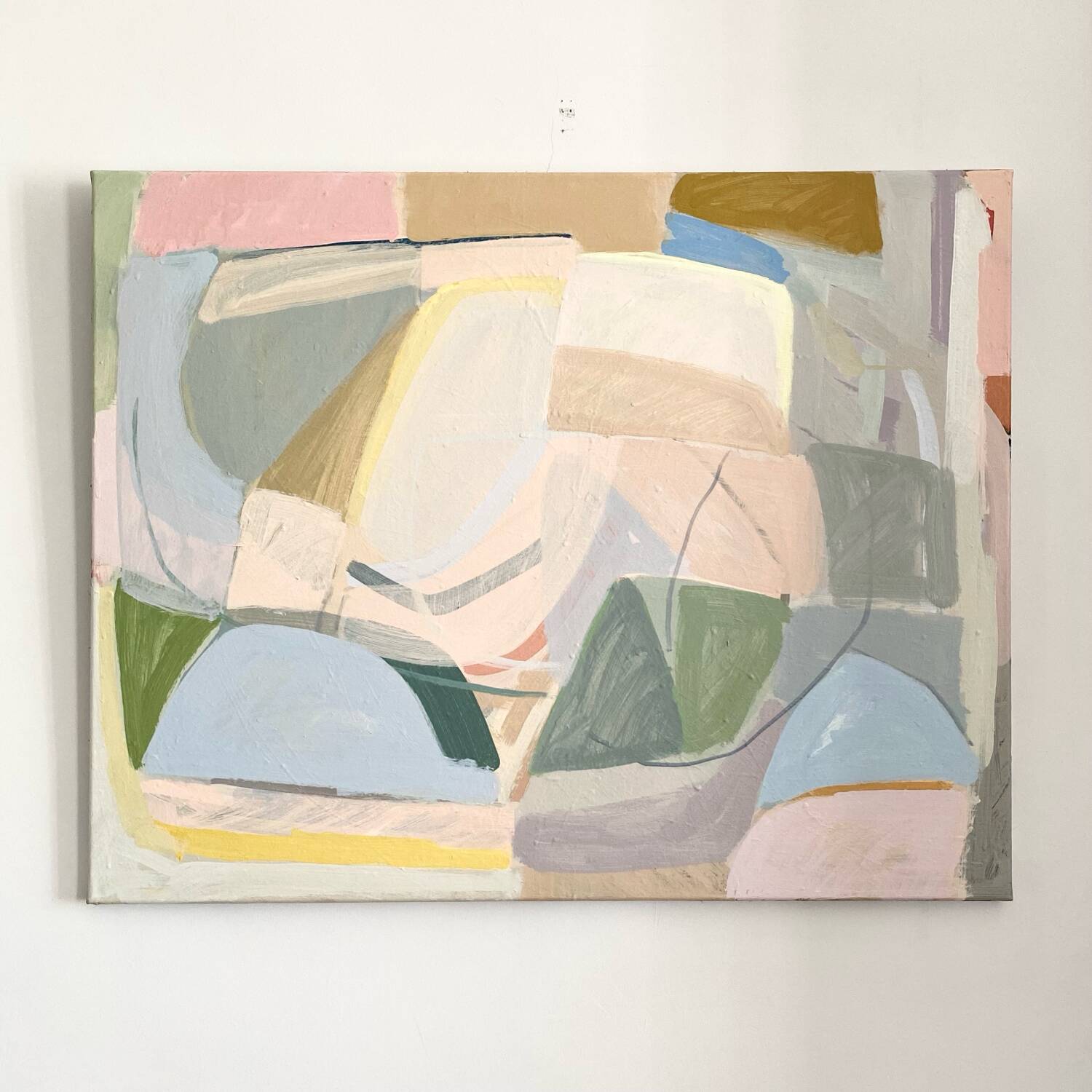 Acrylic on contemporary canvas